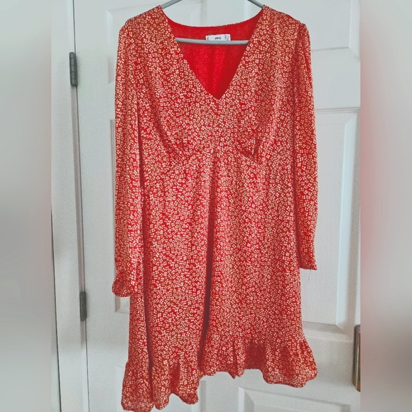 Flowy Fall Dress by MNG - Picture 1 of 7